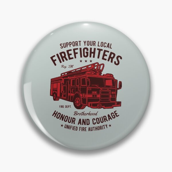 Item preview, Support your local firefighters - Awesome firefighter Gift designed and sold by Teenation9.