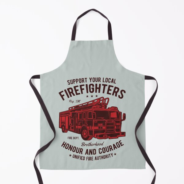 Item preview, Support your local firefighters - Awesome firefighter Gift designed and sold by Teenation9.