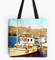 Amorgos Island Tote Bag