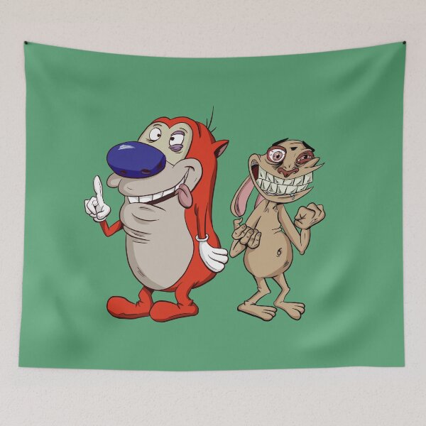 Artikelvorschau, Ren und Stimpy entworfen und verkauft von blacksnowcomics.