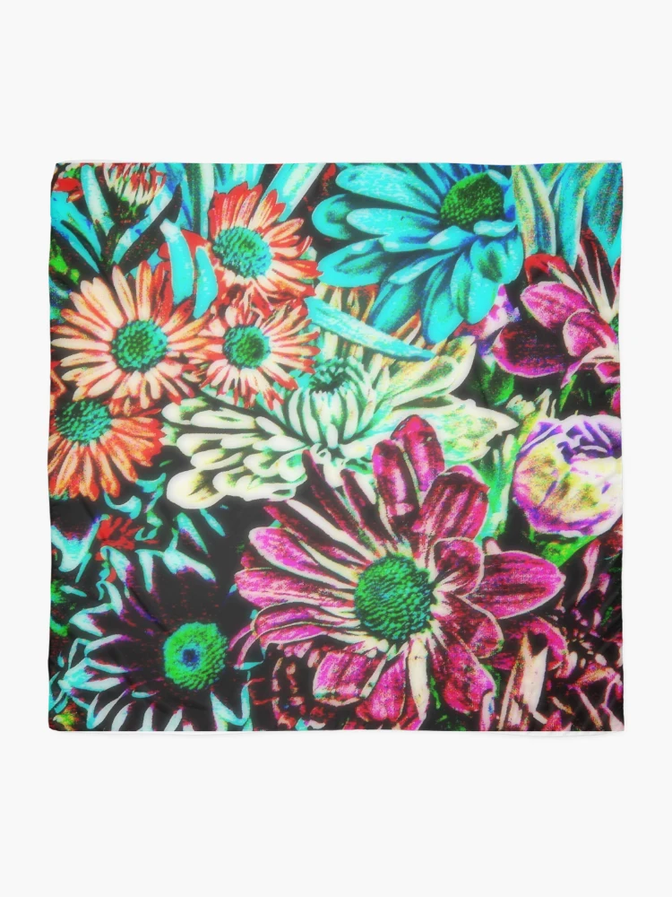 Thumbnail 2 of 3, Scarf, Traffic Jam designed and sold by Andy Rhodes Art.