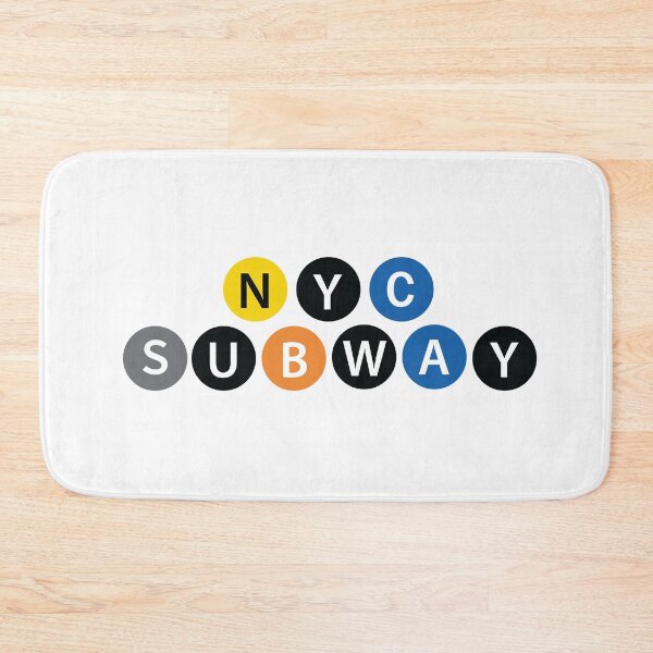 Item preview, "NYC SUBWAY" Alphabet Design designed and sold by Tita Vong Studio.
