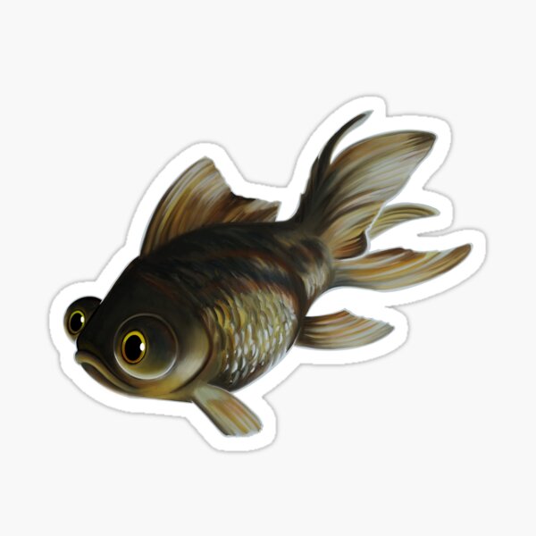 Artikel-Vorschau von Schwarzer Moorgoldfisch mit goldenem Bauch, designt und verkauft von RJKpoyp.