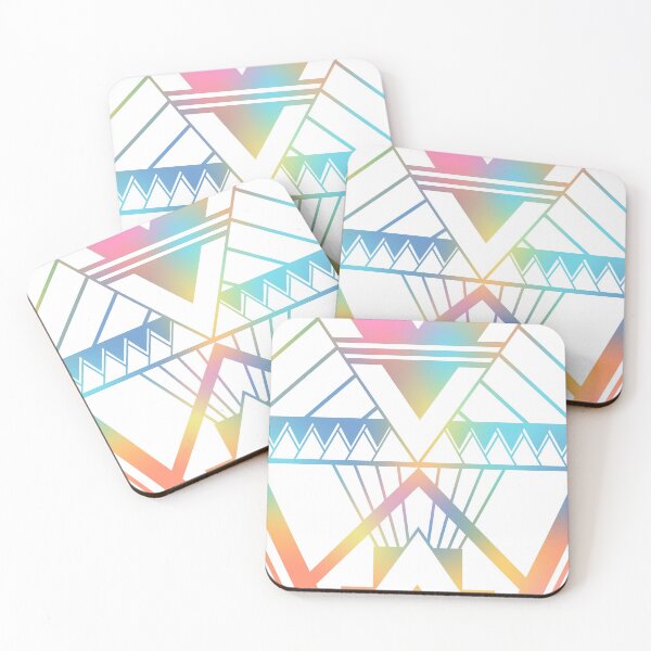 Item preview, colored geometric  designed and sold by greeneyedigital.