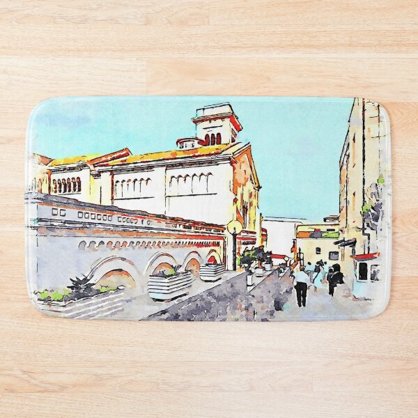 Item preview, Glimpse alley with church of Reggio Calabria designed and sold by Giuseppe Cocco.