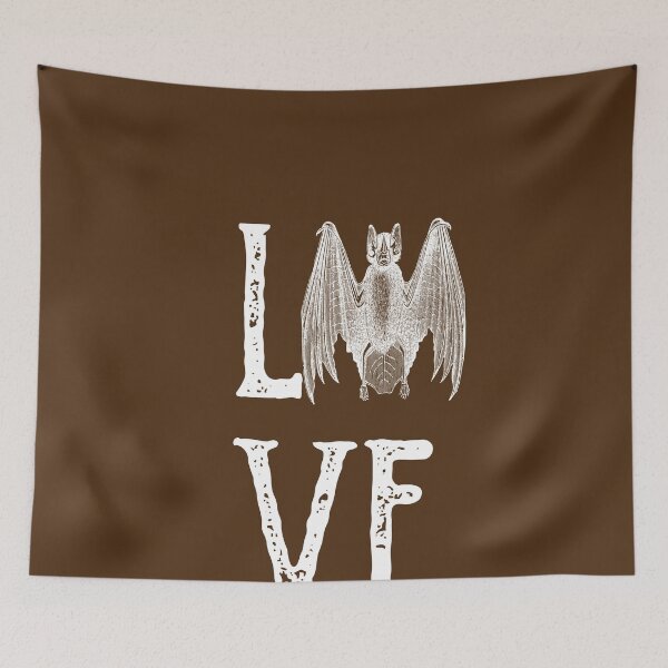 Item preview, Love Bats Funny Vintage funny designed and sold by h44k0n.