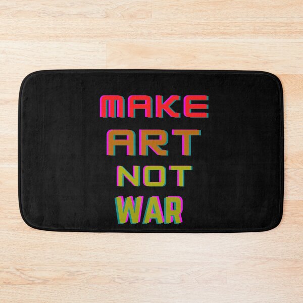 Item preview, make art not war-Art Shirt for Women, Gift for Artist T Shirt, Political Tshirt, Anti War Shirt, Hippie T Shirt, Hipster tshirt, Peace Tee designed and sold by fitpress.