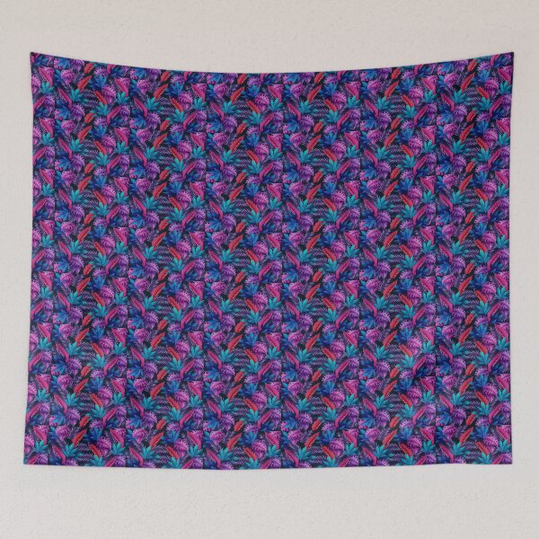 Item preview, Colorful Violet Blue Pattern designed and sold by Erikashop.
