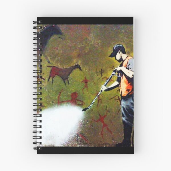 Item preview, Banksy Cave Painting Removal By Street Cleaning designed and sold by WE-ARE-BANKSY.