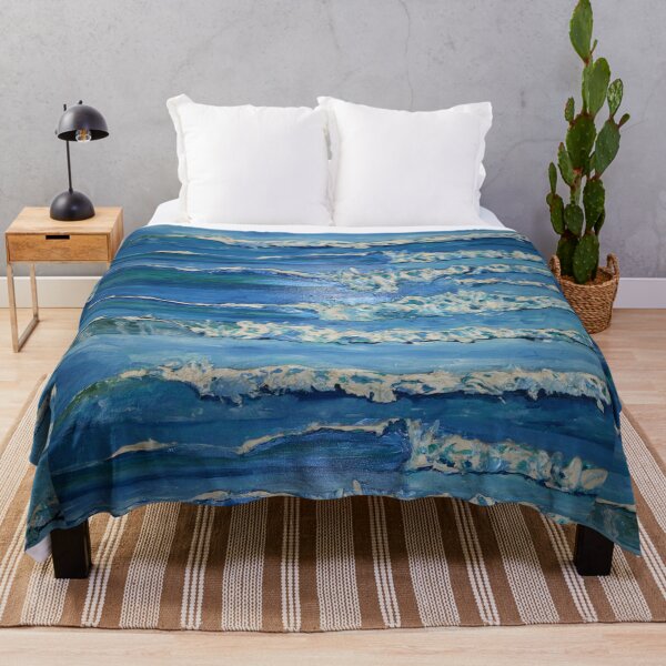 Item preview, Waves Surf Pattern designed and sold by SaltySurfgirl.