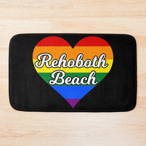 Item preview, Rehoboth Beach Delaware Gay Pride Heart designed and sold by fearcity.