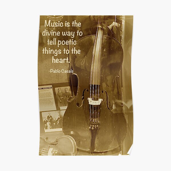 Vintage Cello Poster