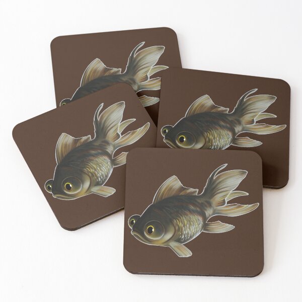 Item preview, Black Moor Goldfish with Golden Belly designed and sold by RJKpoyp.
