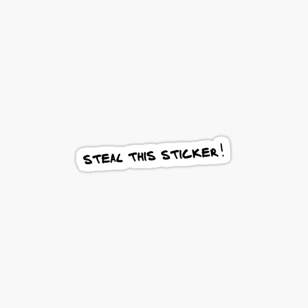 Voler cet autocollant Sticker