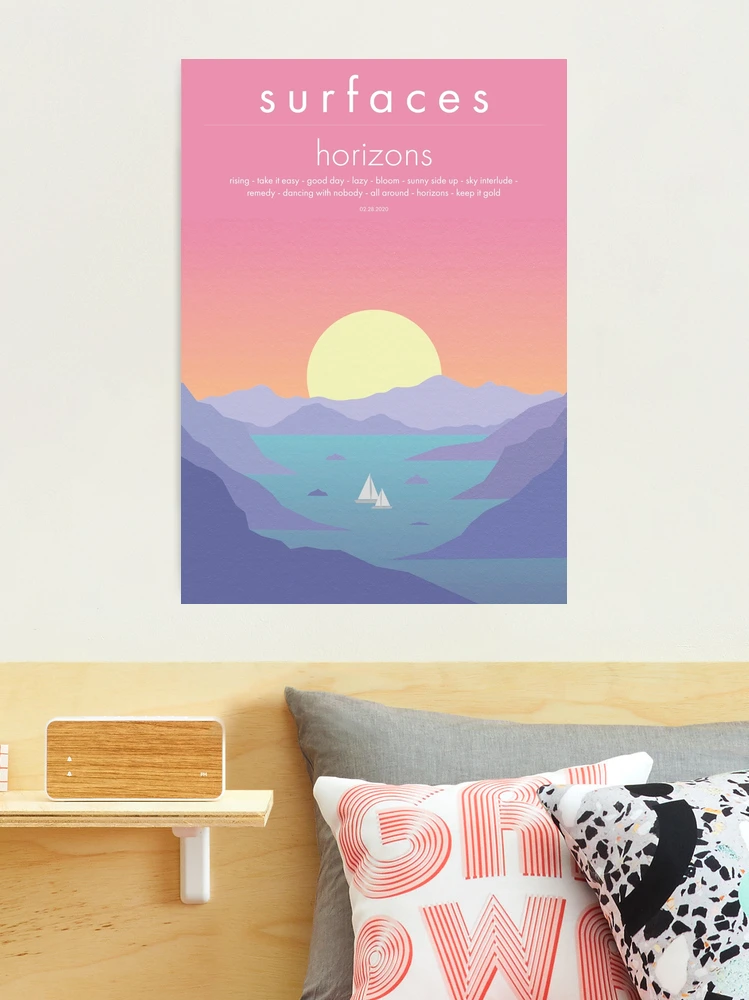 Surfaces Horizons Album Cover Photographic Print for Sale by  TamDigitalPrint | Redbubble