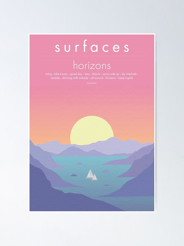 Surfaces Horizons Album Cover | Poster
