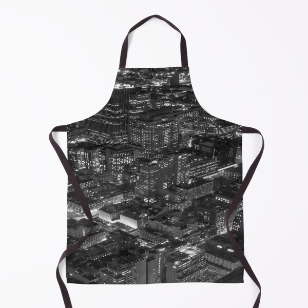 Item preview, NYC Buildings at Night - Black & White - Emigrant Savings designed and sold by AlteredAtelier.