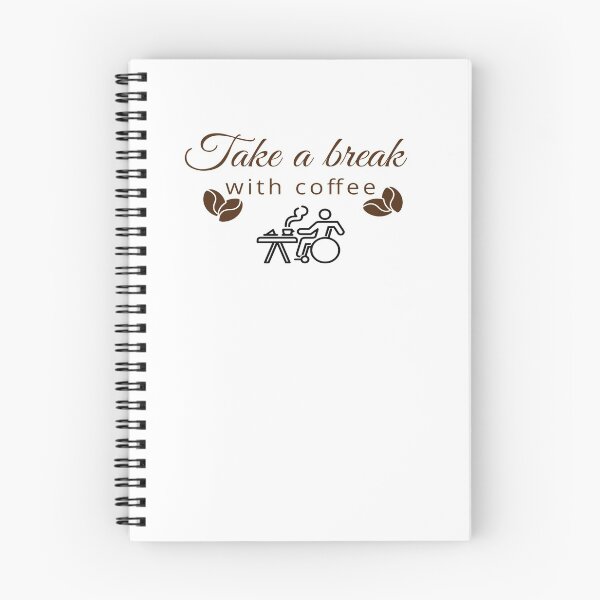 Item preview, take a break with Coffee, Cute Break with coffee, Break with coffee Design  designed and sold by HananDesign13.