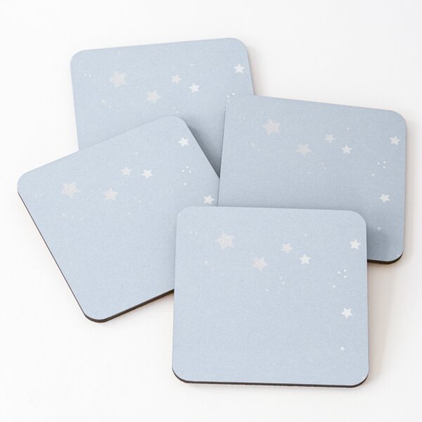 Item preview, Baby Blue Silver Stars  designed and sold by newburyboutique.
