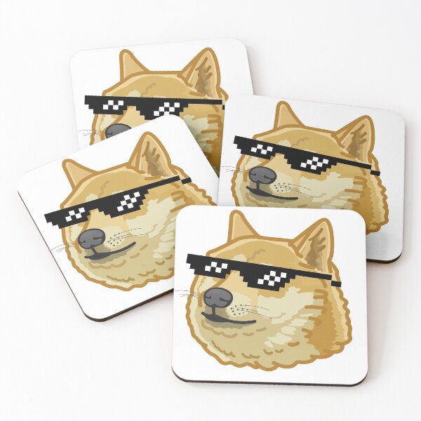 Item preview, Doge with glasses designed and sold by JohnPeace.