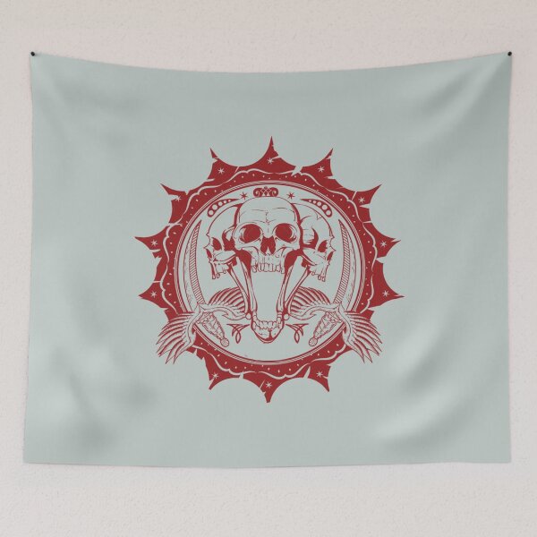 Item preview, Skull with two daggers - Awesome skull lover Gift designed and sold by Teenation9.