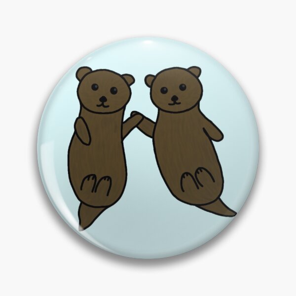 Item preview, significant otters designed and sold by forestfauna.