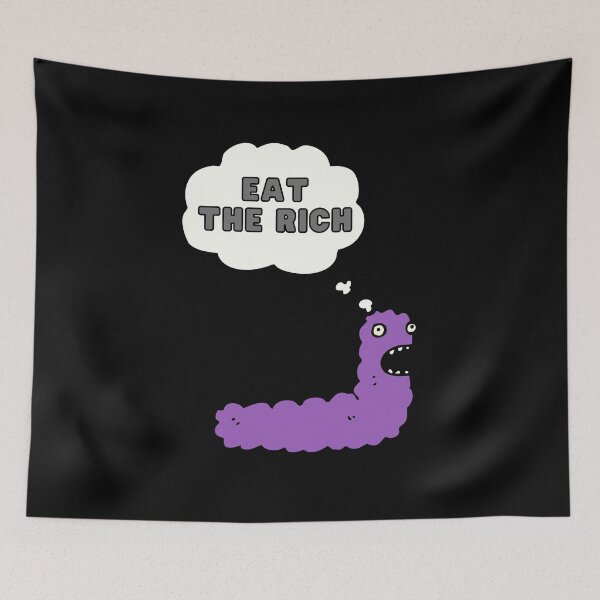 Item preview, Worm On A String - Eat The Rich designed and sold by m95sim.