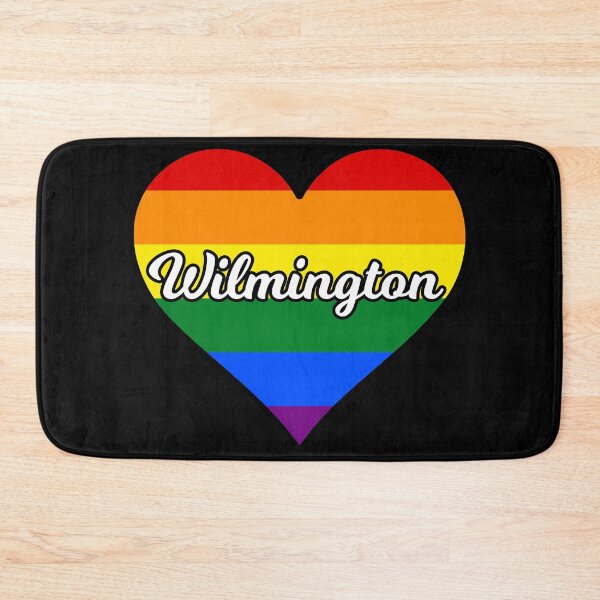 Item preview, Wilmington Delaware Gay Pride Heart designed and sold by fearcity.