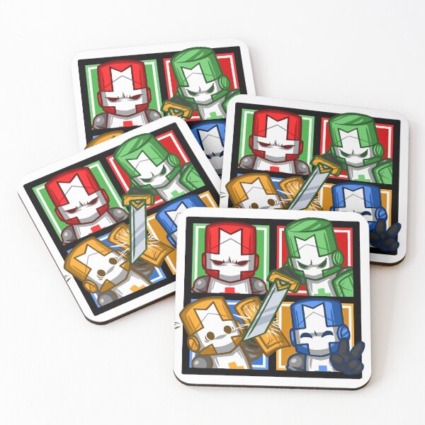 Item preview, Castle Crashers Four-Square designed and sold by MartinWDoodles.
