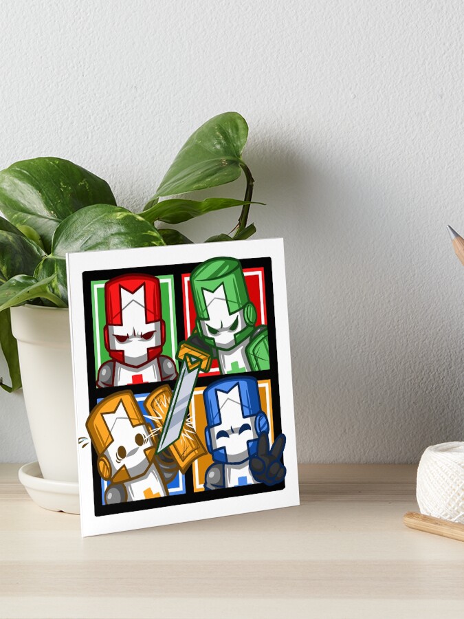 Castle crashers red knight Postcard for Sale by Rccola55