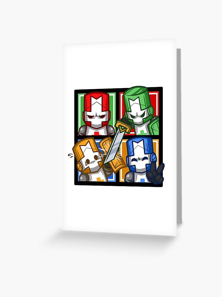 Castle crashers red knight Greeting Card for Sale by Rccola55