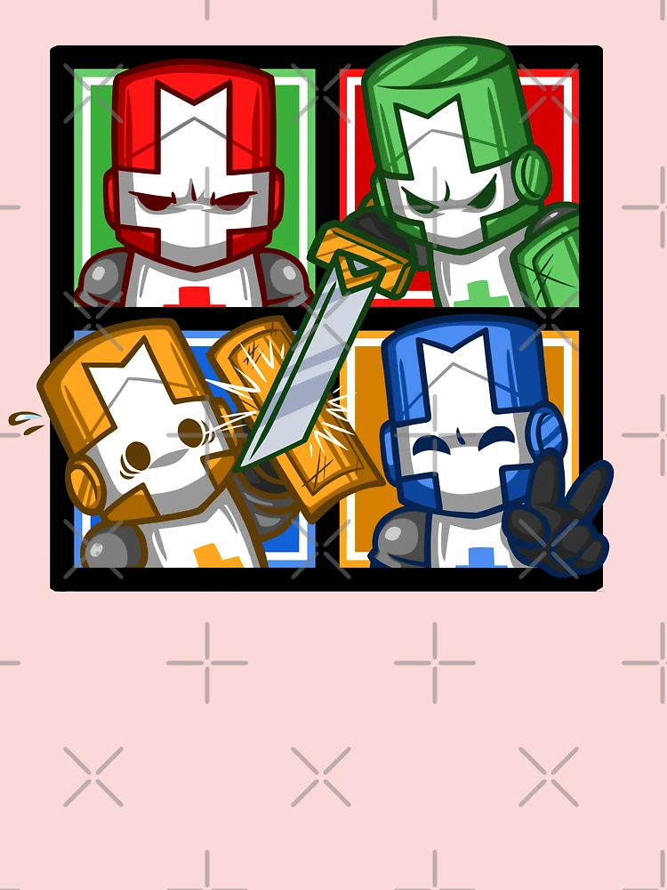 Castle Crashers Team iPhone Case by Ben_cav