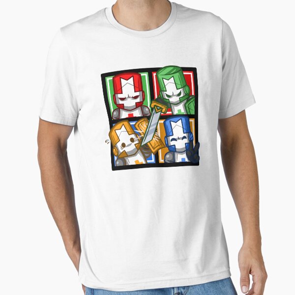 Artikel-Vorschau von Castle Crashers Vierquadrat, designt und verkauft von MartinWDoodles.