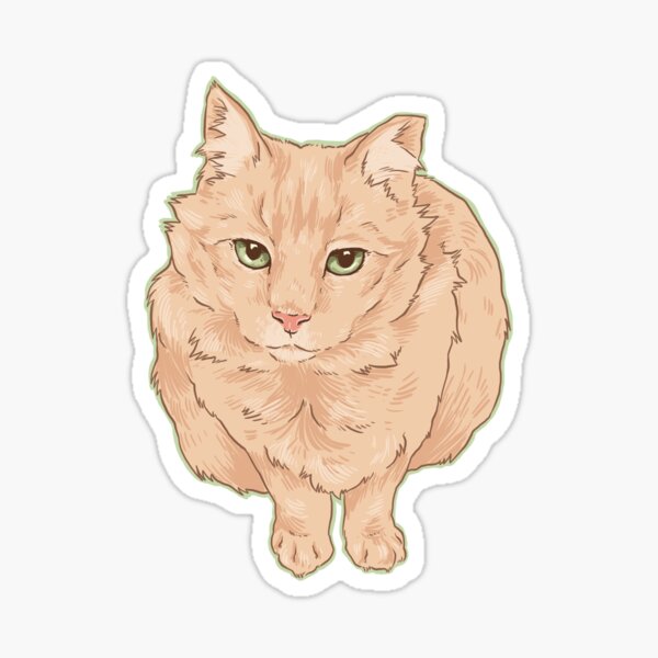 Item preview, Most Beloved Feral Cat / Ginger designed and sold by heyletsart.