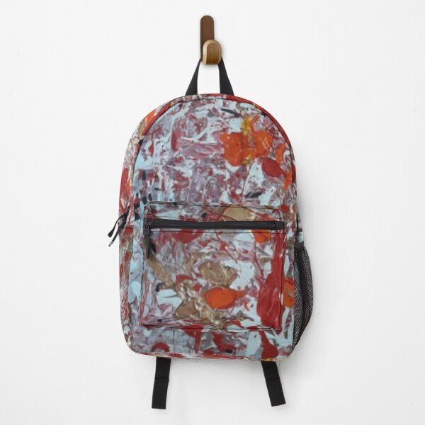 Item preview, Abstract Red & Orange Globules designed and sold by Art With Impact – Statement Art & Apparel for Deep Thinkers.