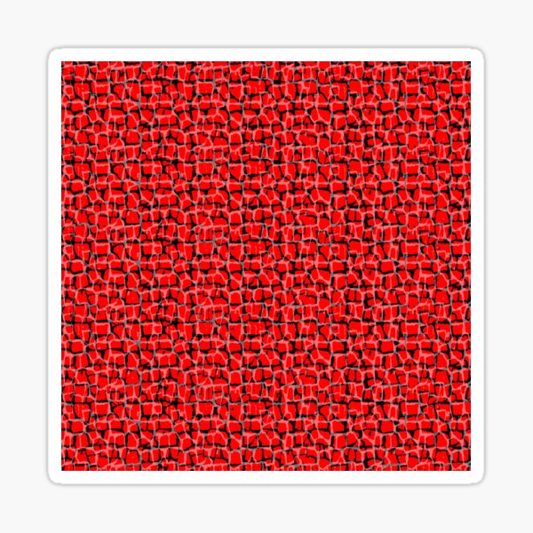 Item preview, Red and Black Crocodile designed and sold by Sharon Schwalbe.