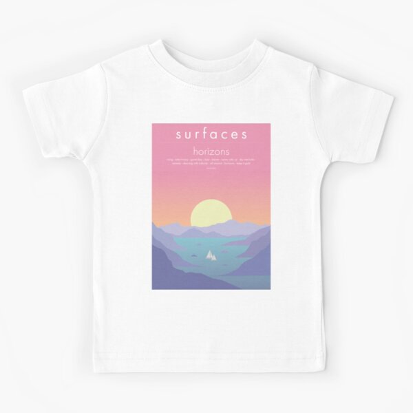 Surfaces Horizons Album Cover Kids T-Shirt