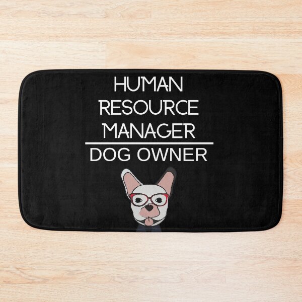 Item preview, Human resource manager dog owner HR dog wearing glasses funny cute tshirt design designed and sold by AnujShah7.
