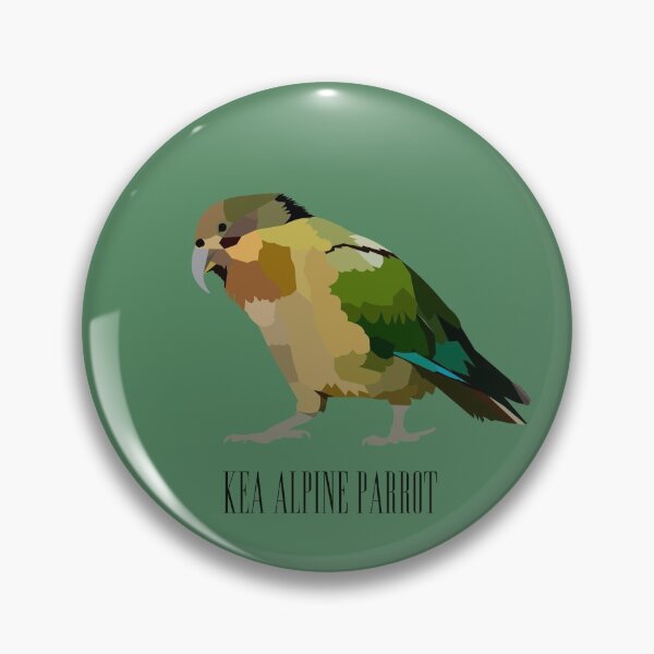 Item preview, Kea Alpine Parrot of New Zealand designed and sold by kiwishirts.