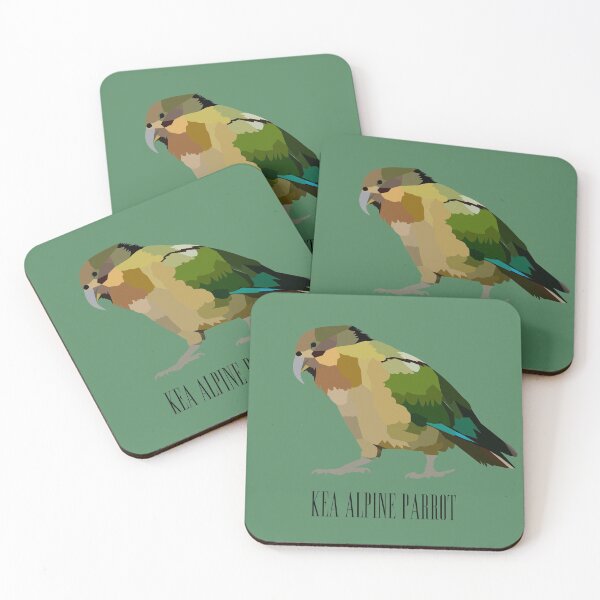 Item preview, Kea Alpine Parrot of New Zealand designed and sold by kiwishirts.