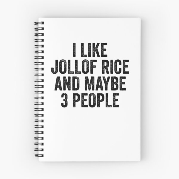Item preview, I Like Jollof Rice And Maybe 3 People designed and sold by kamrankhan.