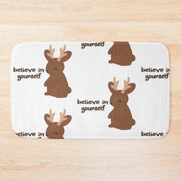 Item preview, 'Believe in yourself' Jackalope designed and sold by Ellie Canhoto.