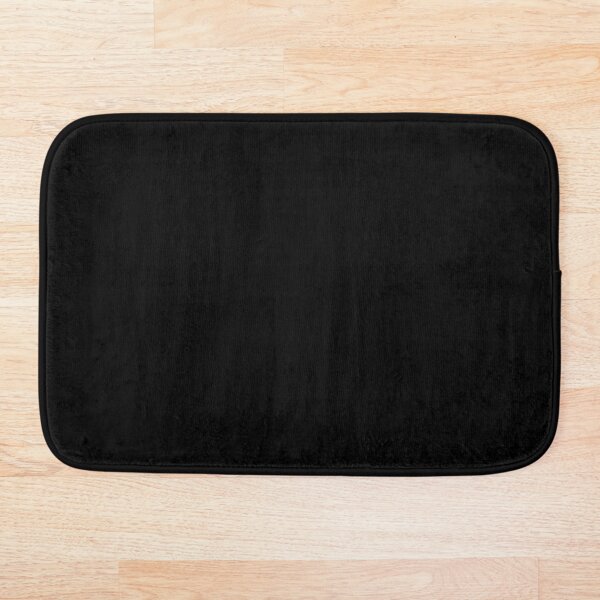 Simply Black - Simple Black Design Bath Mat