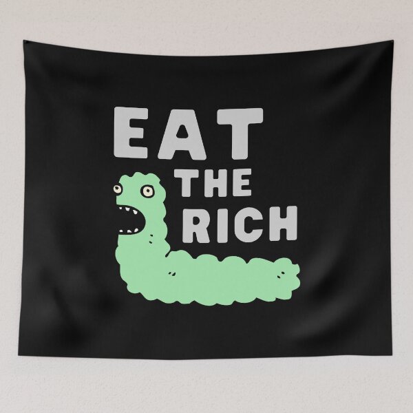 Item preview, Worm On A String - Eat The Rich designed and sold by m95sim.