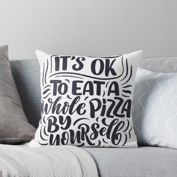 Item preview, EAT A WHOLE PIZZA designed and sold by PoshStore.