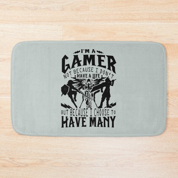 Item preview, I'm a gamer not because I don't have a life - Awesome gamer Gift designed and sold by Teenation9.