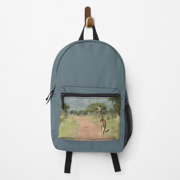 Item preview, Giraffe Walking on a Road in Serengeti, Tanzania designed and sold by Heaven-Earth.