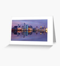Liverpool Skyline Greeting Card