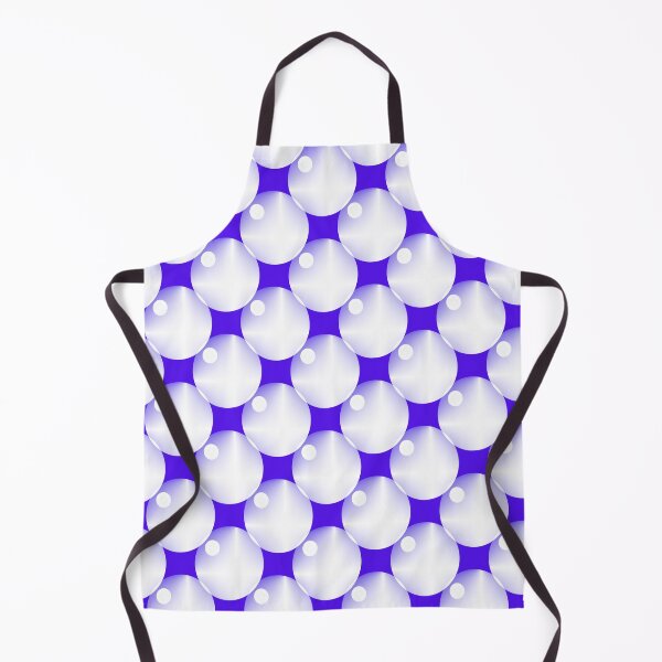 Item preview, Blue with White tiled circles designed and sold by addicusdesigns.