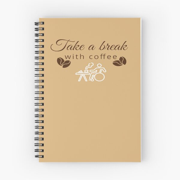 Item preview, take a break with Coffee, Cute Break with coffee, Break with coffee Design  designed and sold by HananDesign13.
